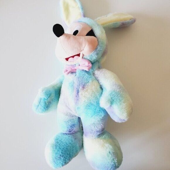 Disney Store 2020 Mickey Easter Bunny Medium Plush Mickey Mouse EUC - Picture 7 of 8